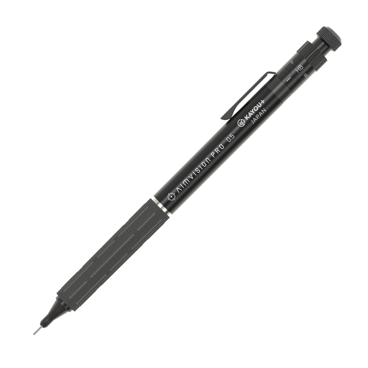 KAYOU AIMVISION PRO カーユ エイムヴィジョンプロ 0.5mm シャープペンシル Meteor Black Titanium Gold Snow White