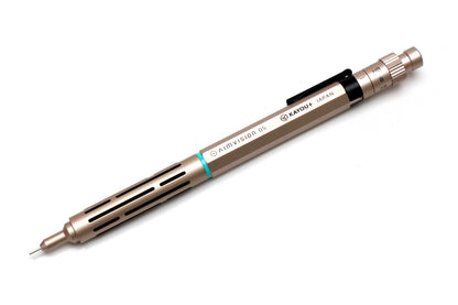 KAYOU AIMVISION カーユー エイムヴィジョン 0.5mm シャープペンシル Stone Black Mineral Silver  Native Gold
