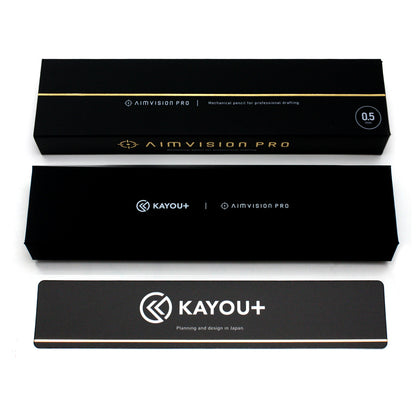KAYOU AIMVISION PRO カーユー エイムヴィジョンプロ 0.5mm シャープペンシル Meteor Black Titanium Gold Snow White