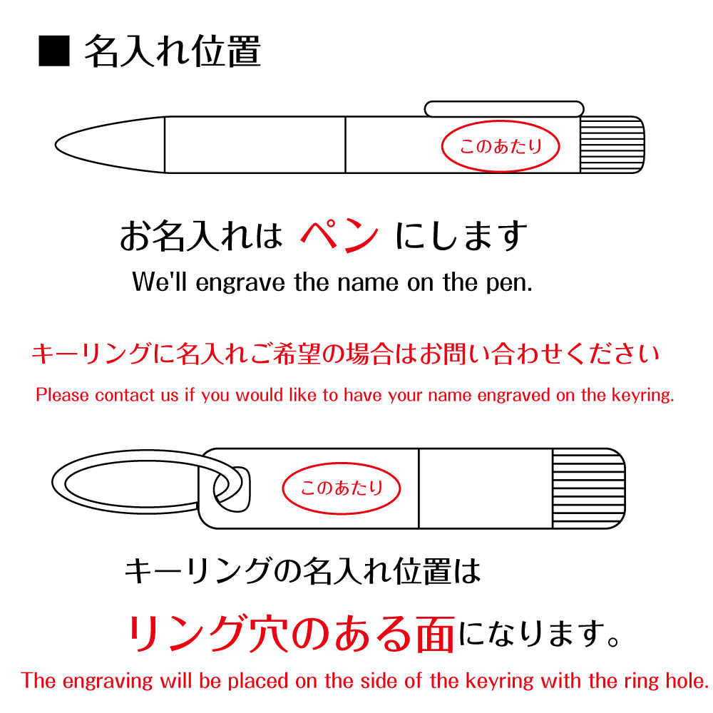 【数量限定】名入れ無料！ サクラクラフトラボ　001 & Original Key Ring　ゲルインキボールペン　ペン＆キーリング　名入れ可　SAKURA craft_lab