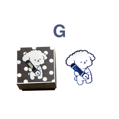 【選べる３個セット】ポンポンメリー オリジナル ショコラスタンプセット 3個入り