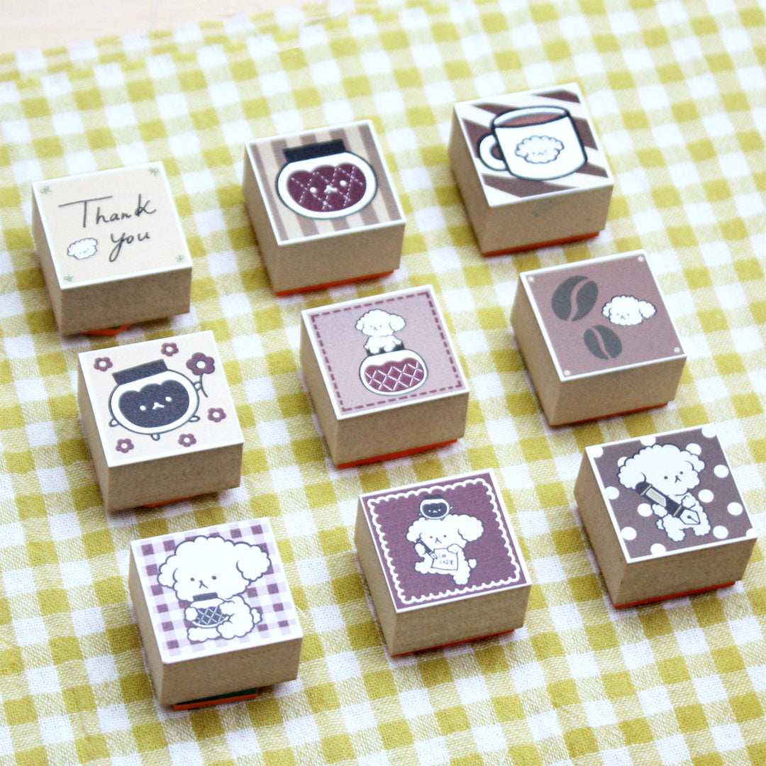 【選べる３個セット】ポンポンメリー オリジナル ショコラスタンプセット 3個入り