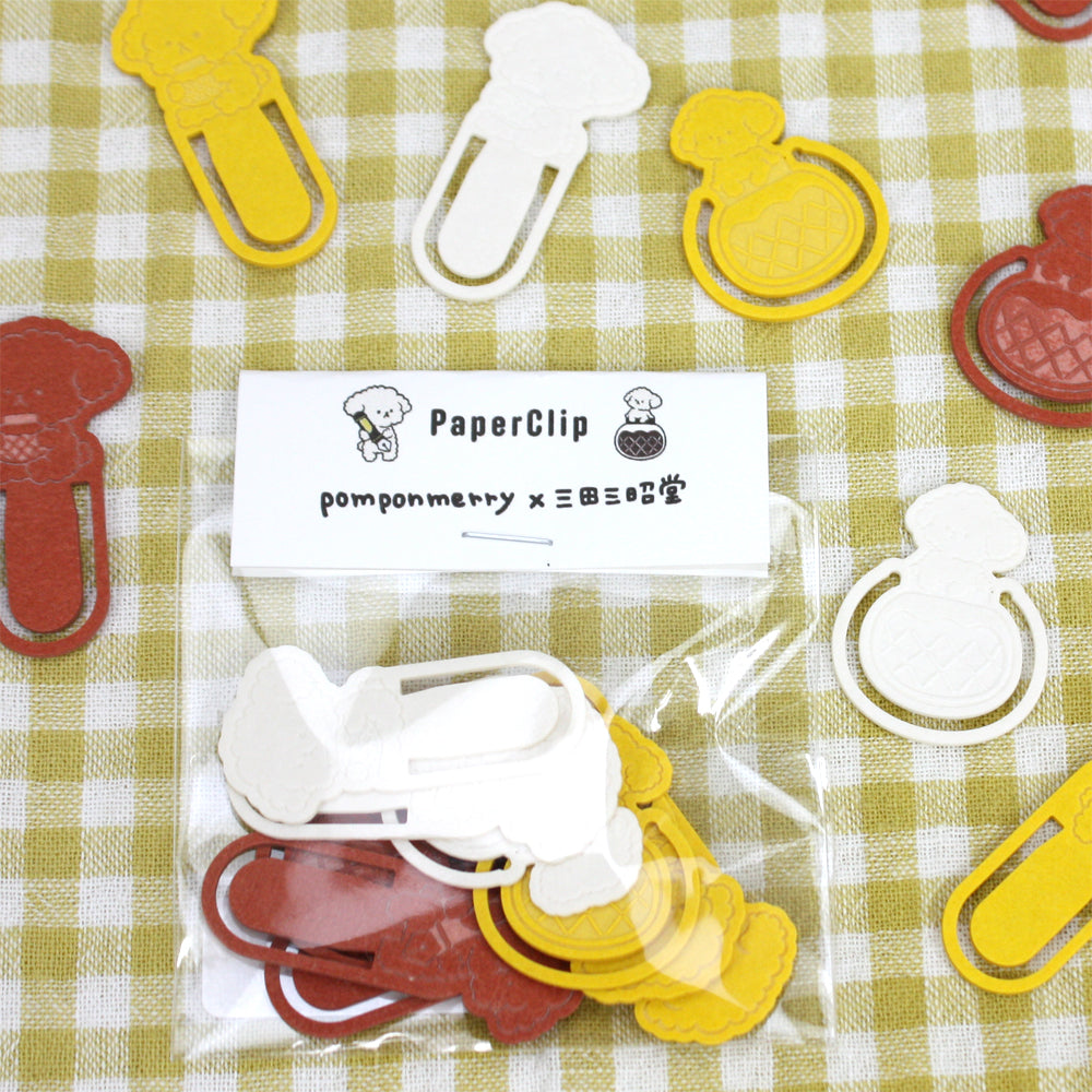 ポンポンメリー オリジナル 紙クリップ セット