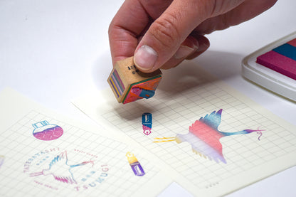 館林紬「日日凛」バーサクラフト スタンプパッド