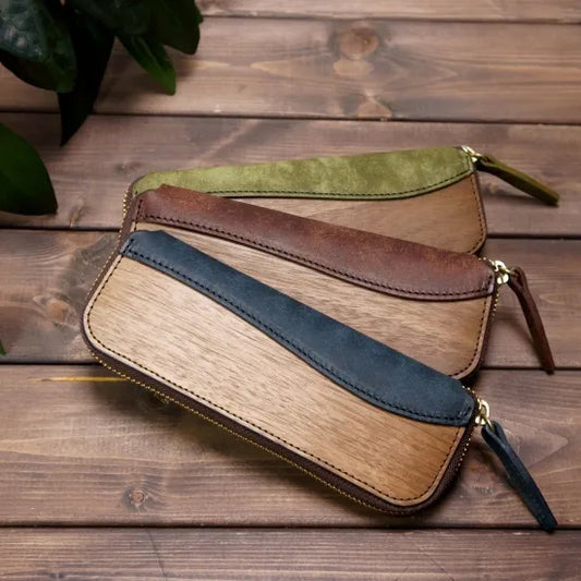 VARCO REAL WOOD ジップペンケース（プエブロ）