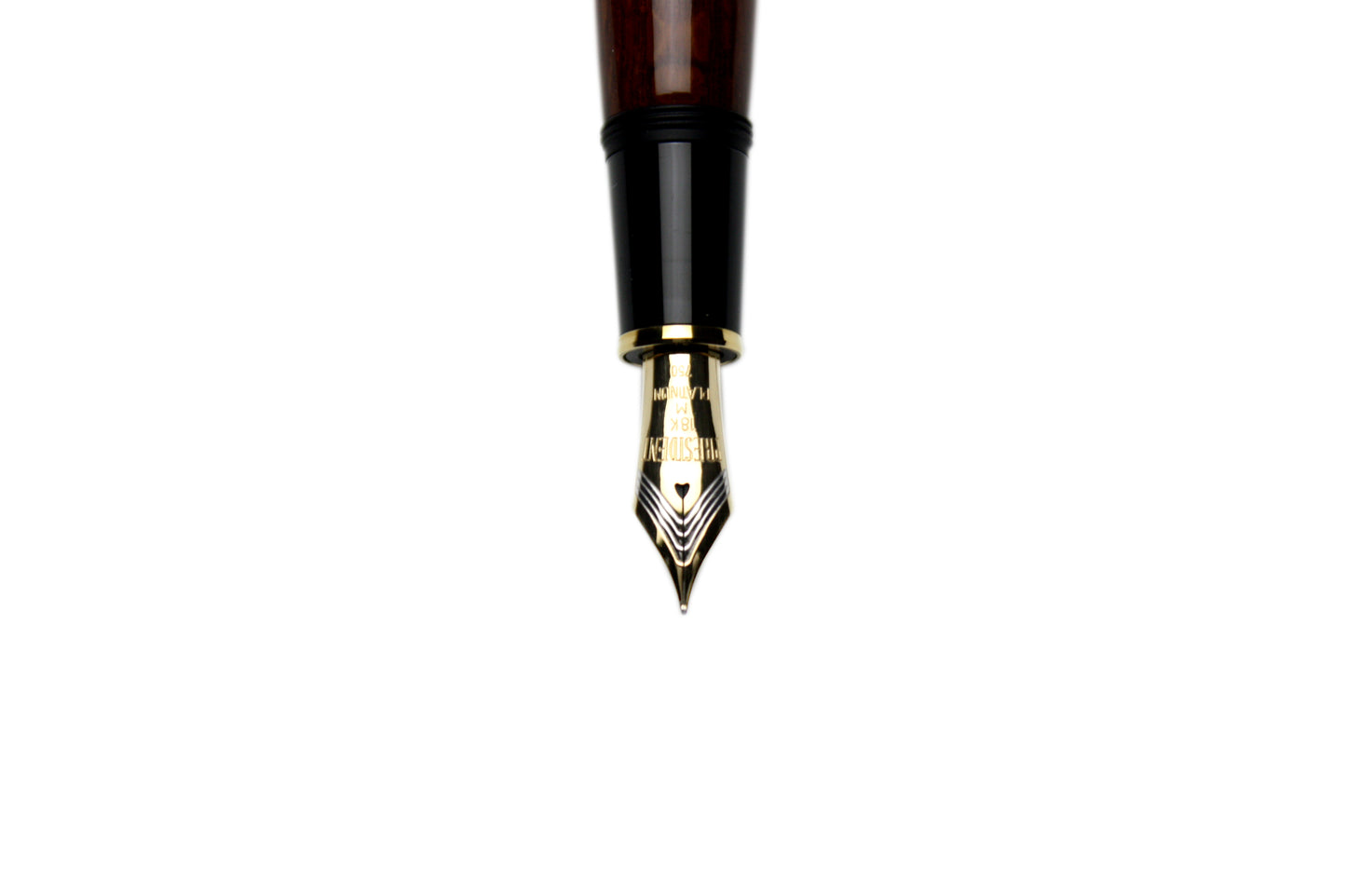 Original fountain pen "Genroku Shogun" lacewood