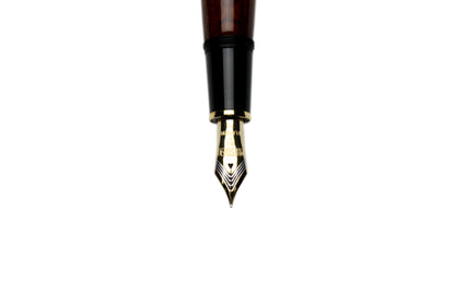 Original fountain pen "Genroku Shogun" Walnut